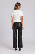 Leena PU Pants - Black (Final Sale)