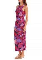 Lexie Mesh Midi Dress - Floral Blooms (Final Sale)