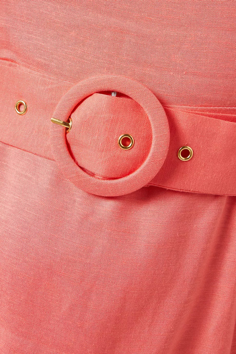 Lila Puff Linen Mini Dress - Pink (Final Sale)