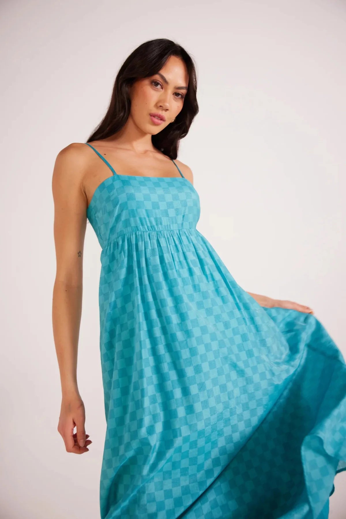 Lucille Strappy Maxi Dress - Teal (Final Sale)