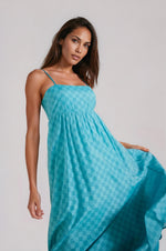 Lucille Strappy Maxi Dress - Teal (Final Sale)