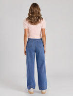 Millie Fluffy Knit Tee - Blush Pink (Final Sale)