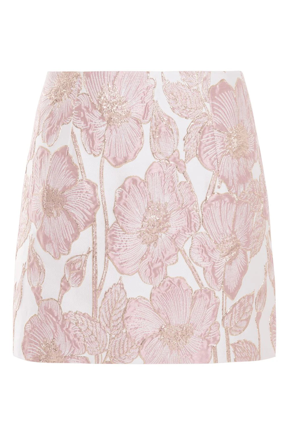 Petal Jacquard Skirt – Pink (Final Sale)
