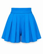 India Cotton Poplin Shorts – Laguna Blue (Final Sale)