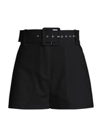 Kasey Belted Mini Short - Black