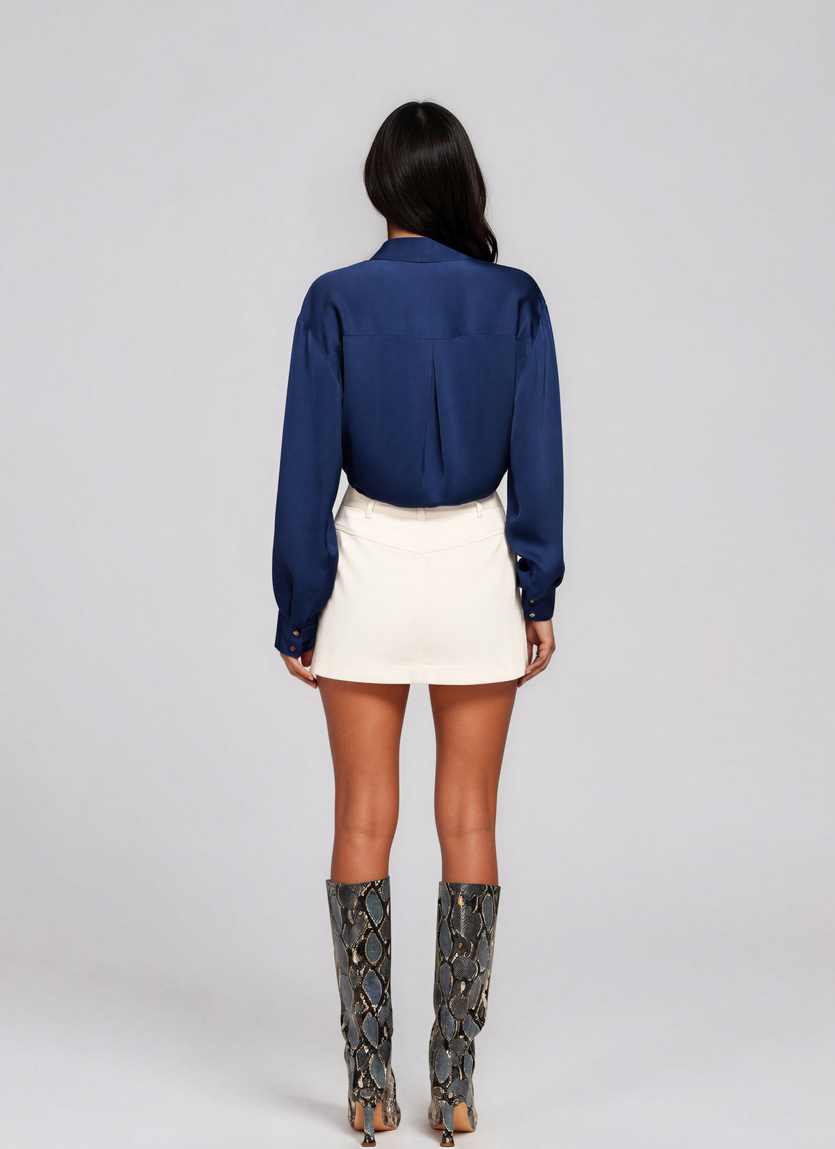 Maryam Mini Skirt - Ivory (Final Sale)