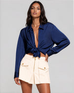 Maryam Mini Skirt - Ivory (Final Sale)