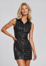 Metallic Katalina Dress – Black (Final Sale)