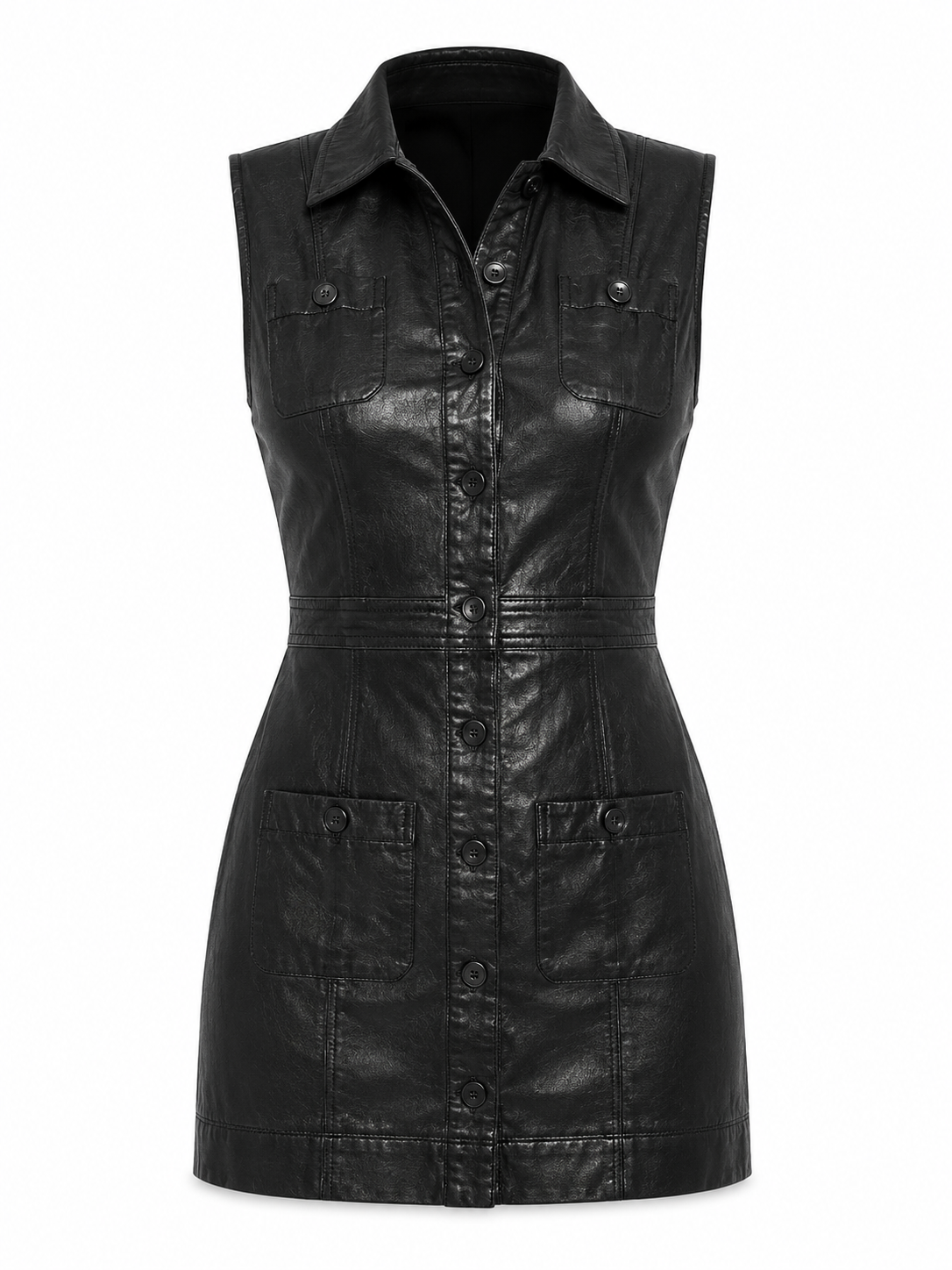 Metallic Katalina Dress – Black (Final Sale)