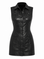 Metallic Katalina Dress – Black (Final Sale)