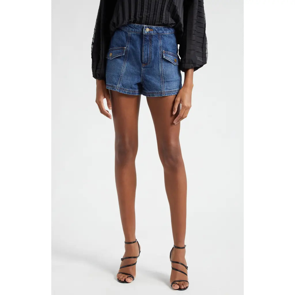 Nova Short – Medium Wash Blue