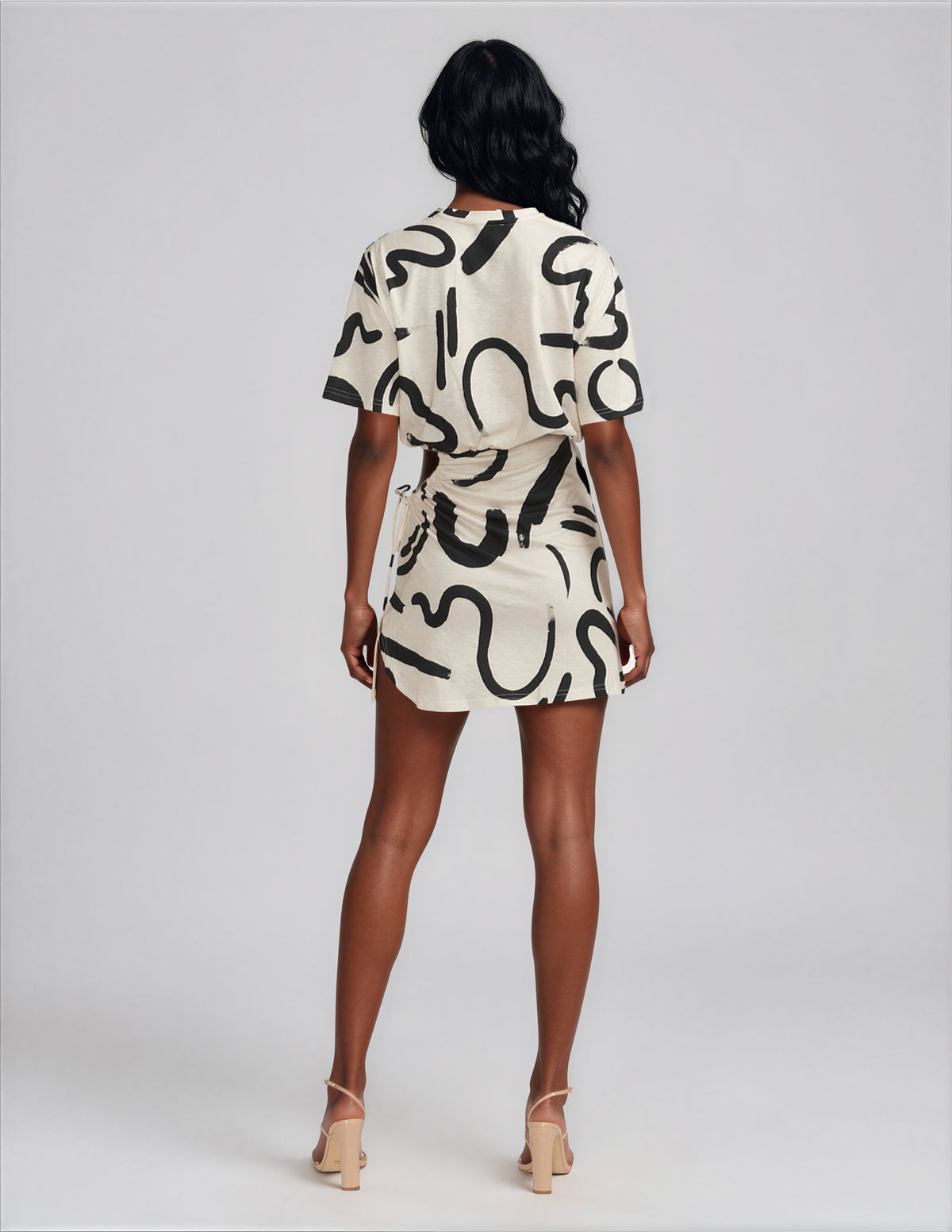 Simona Mini Dress - York Sand (Final Sale)