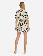 Simona Mini Dress - York Sand (Final Sale)