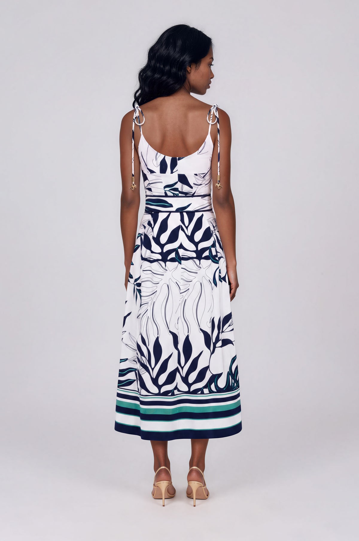 Aurelia Strap Midi – Print (Final Sale)