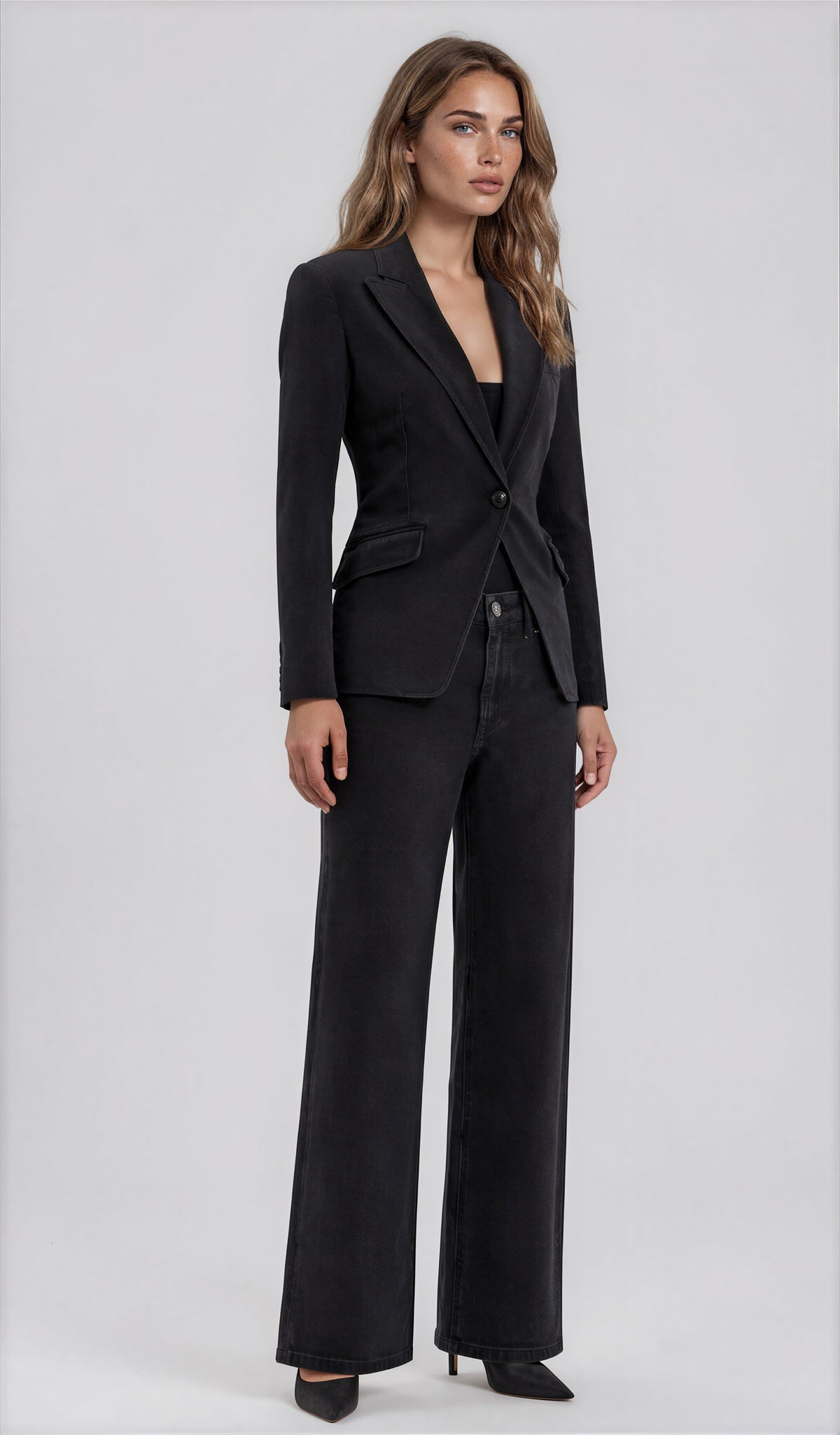 Aviator Blazer – Black
