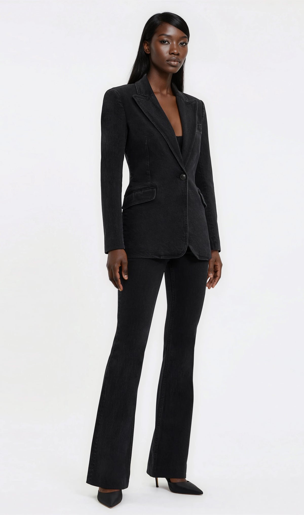 Aviator Blazer – Black