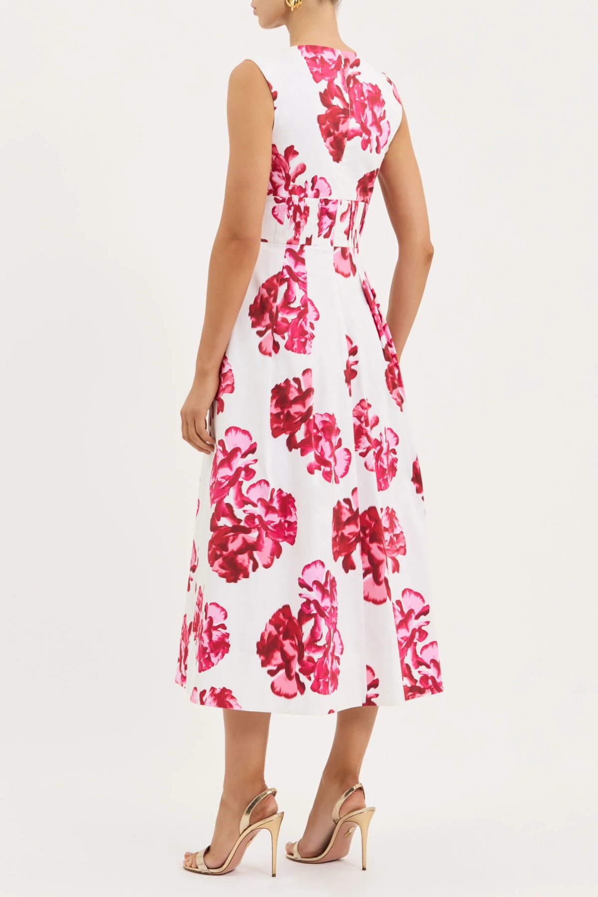 Damask Rose Midi - Print