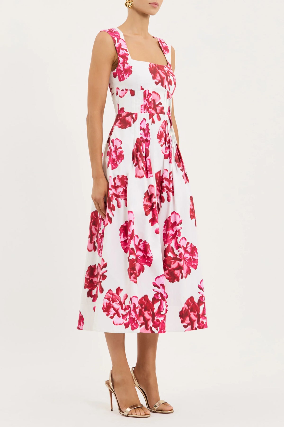 Damask Rose Midi - Print