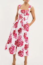 Damask Rose Midi - Print