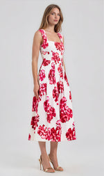Damask Rose Midi - Print