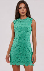 Eden Mini Dress – Green