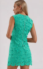 Eden Mini Dress – Green