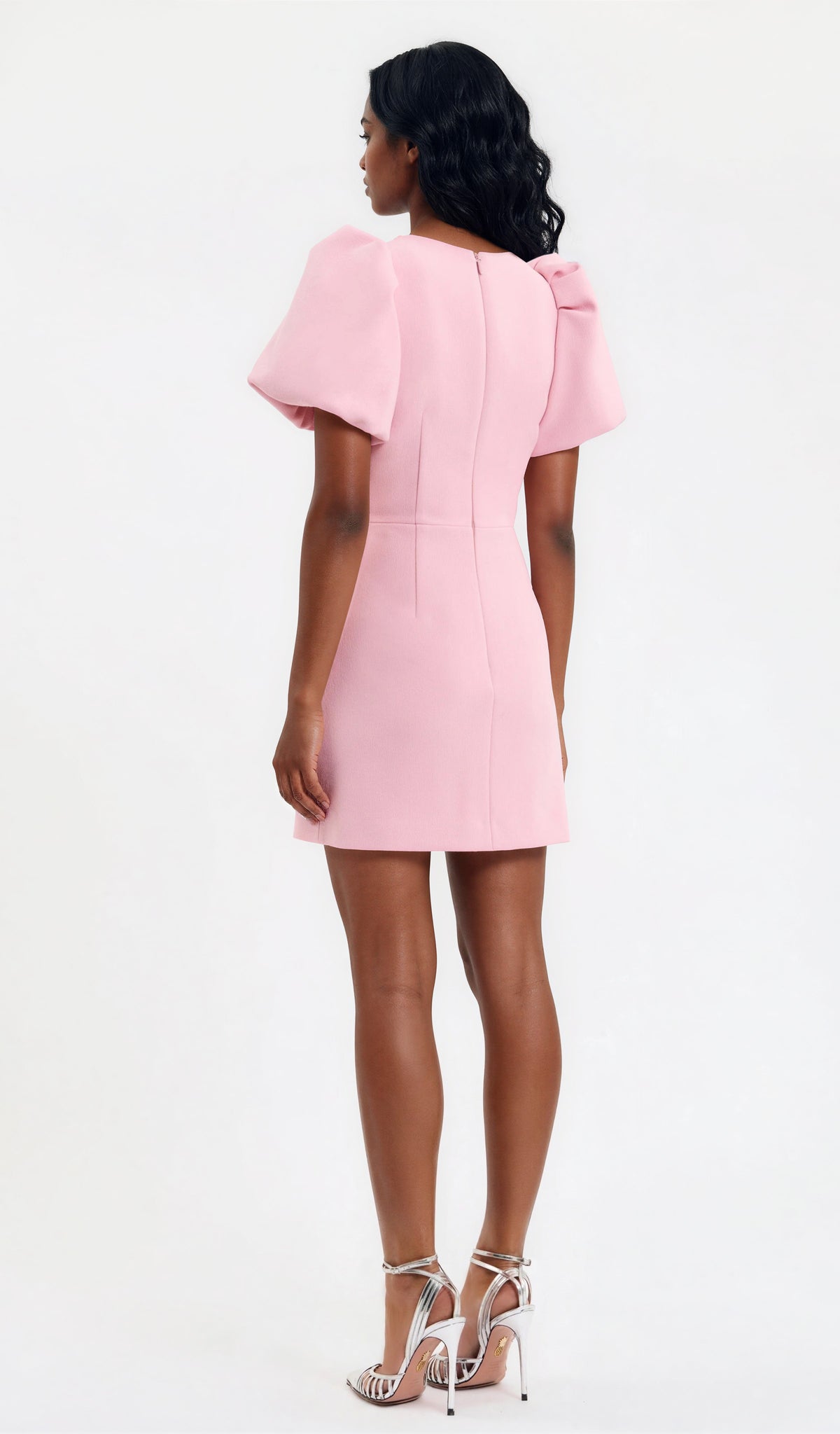 Harlynn Puff Sleeve Mini – Pink