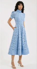 Kitsu S/S Midi - Blue