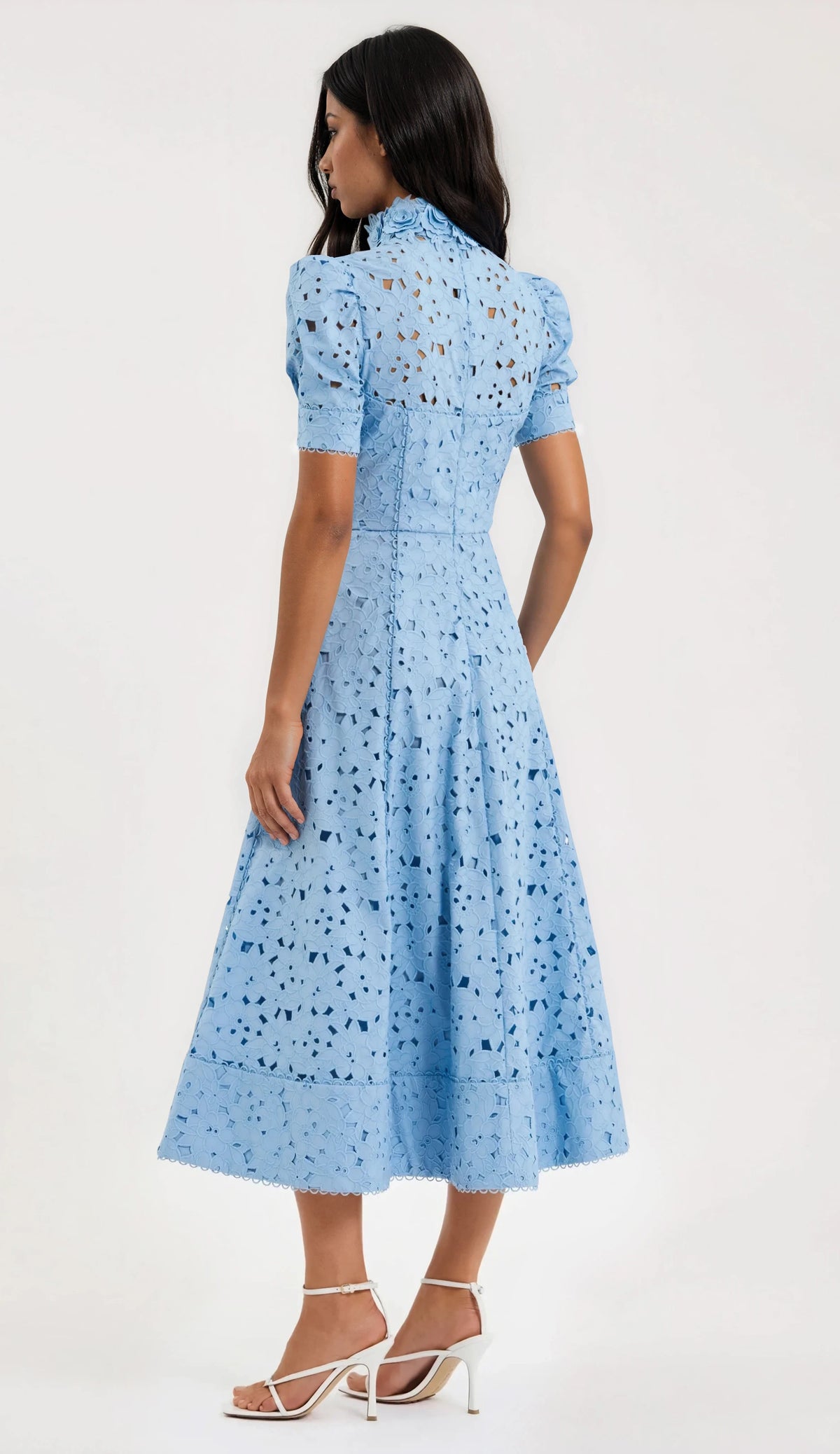 Kitsu S/S Midi - Blue