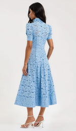 Kitsu S/S Midi - Blue