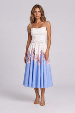 Nymphia Strappy Midi - Print