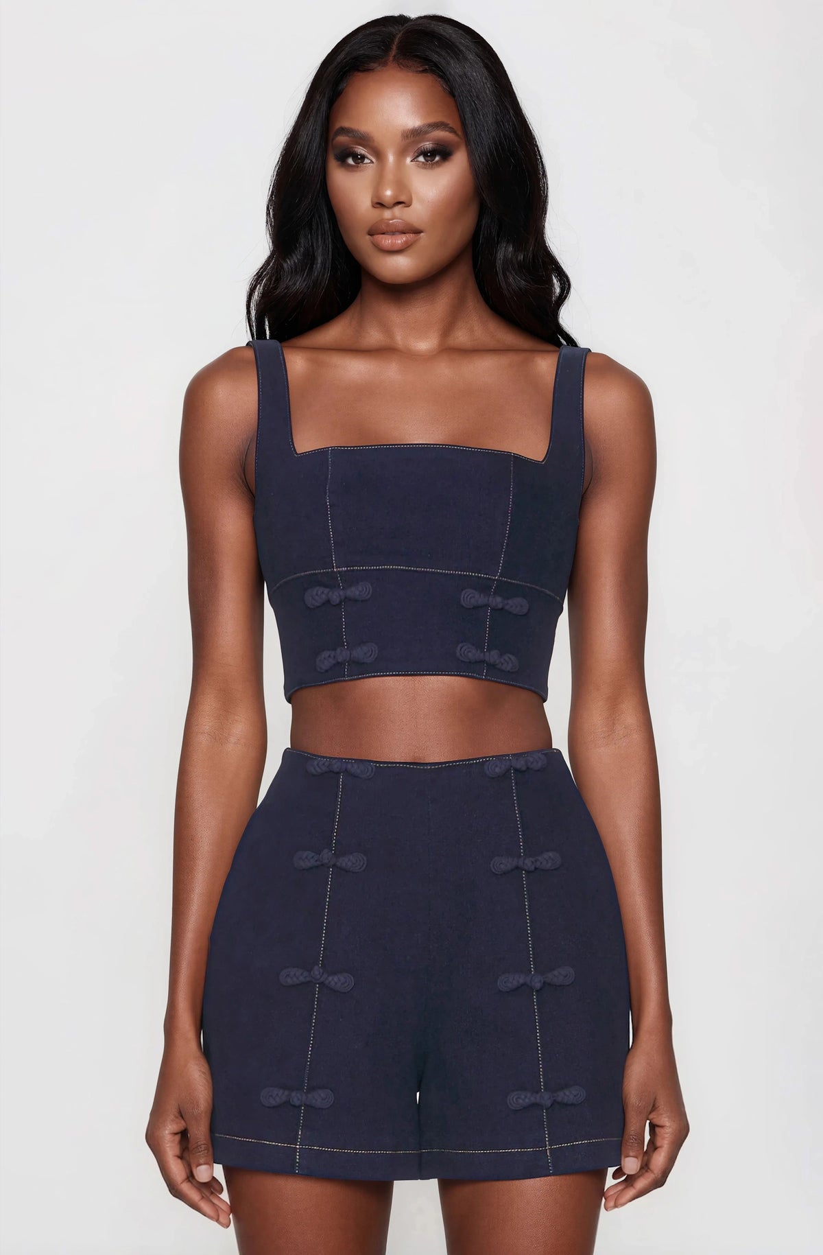 Bridgette & Denver Denim Matching Set