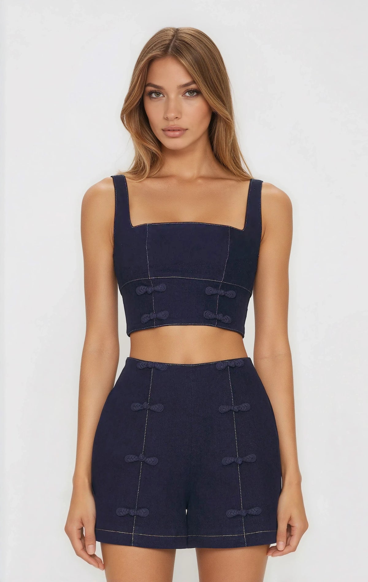 Bridgette & Denver Denim Matching Set