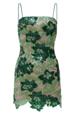 Sara Dress - Green Multi