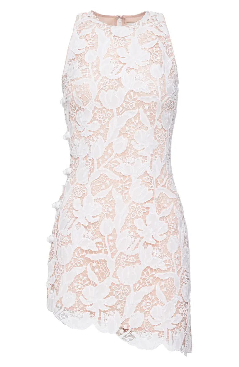 Silba Lace Dress - White