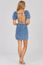 Ashton Dress - Medium Wash Denim (Final Sale)
