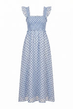 Jacquelyn Blue Midi Dress - Blue (Final Sale)