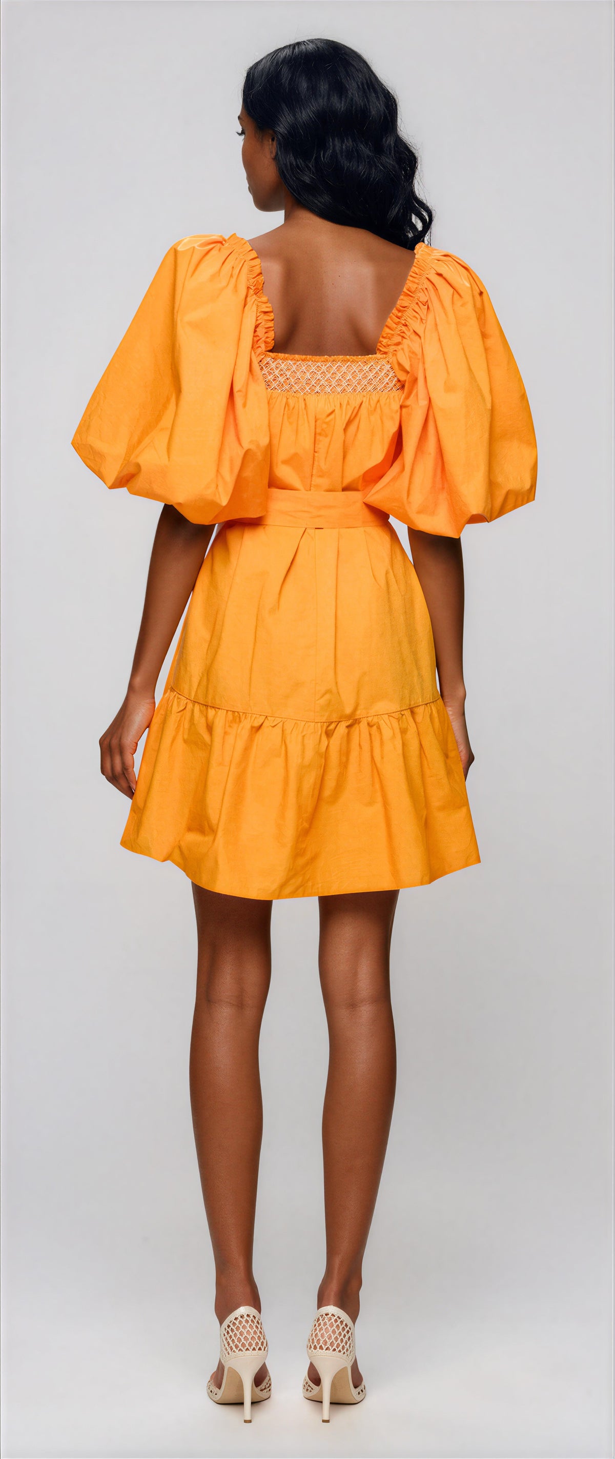 Matilda Mini Dress - Orange (Final Sale)