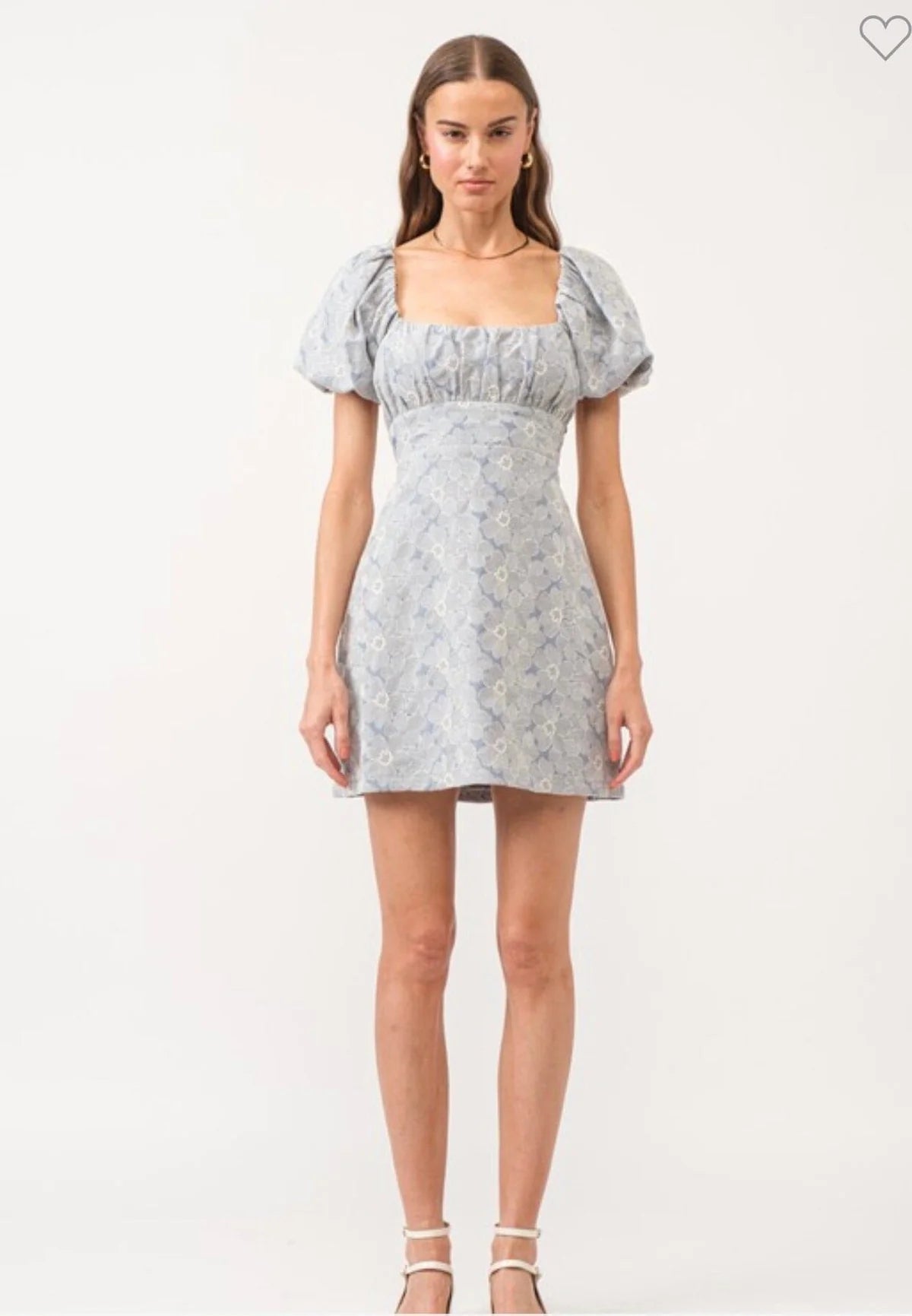 Minos Mini Dress - Blue (Final Sale)