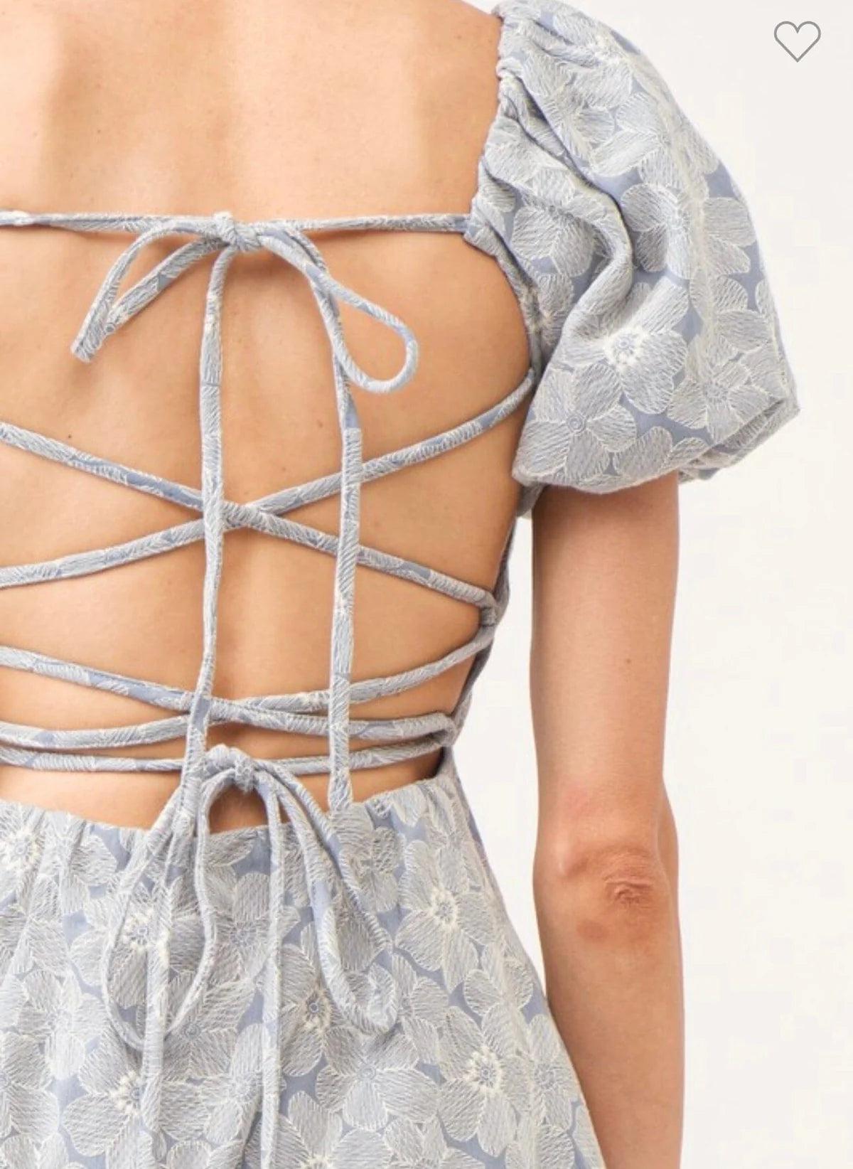 Minos Mini Dress - Blue (Final Sale)