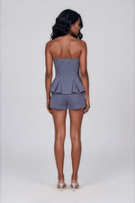 Paule Utility Skort - Denim (Final Sale)