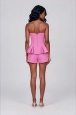 Paule Bustier Top - Pink (Final Sale)