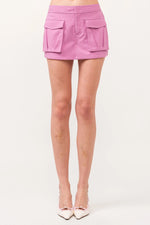 Paule Utility Skort - Pink (Final Sale)