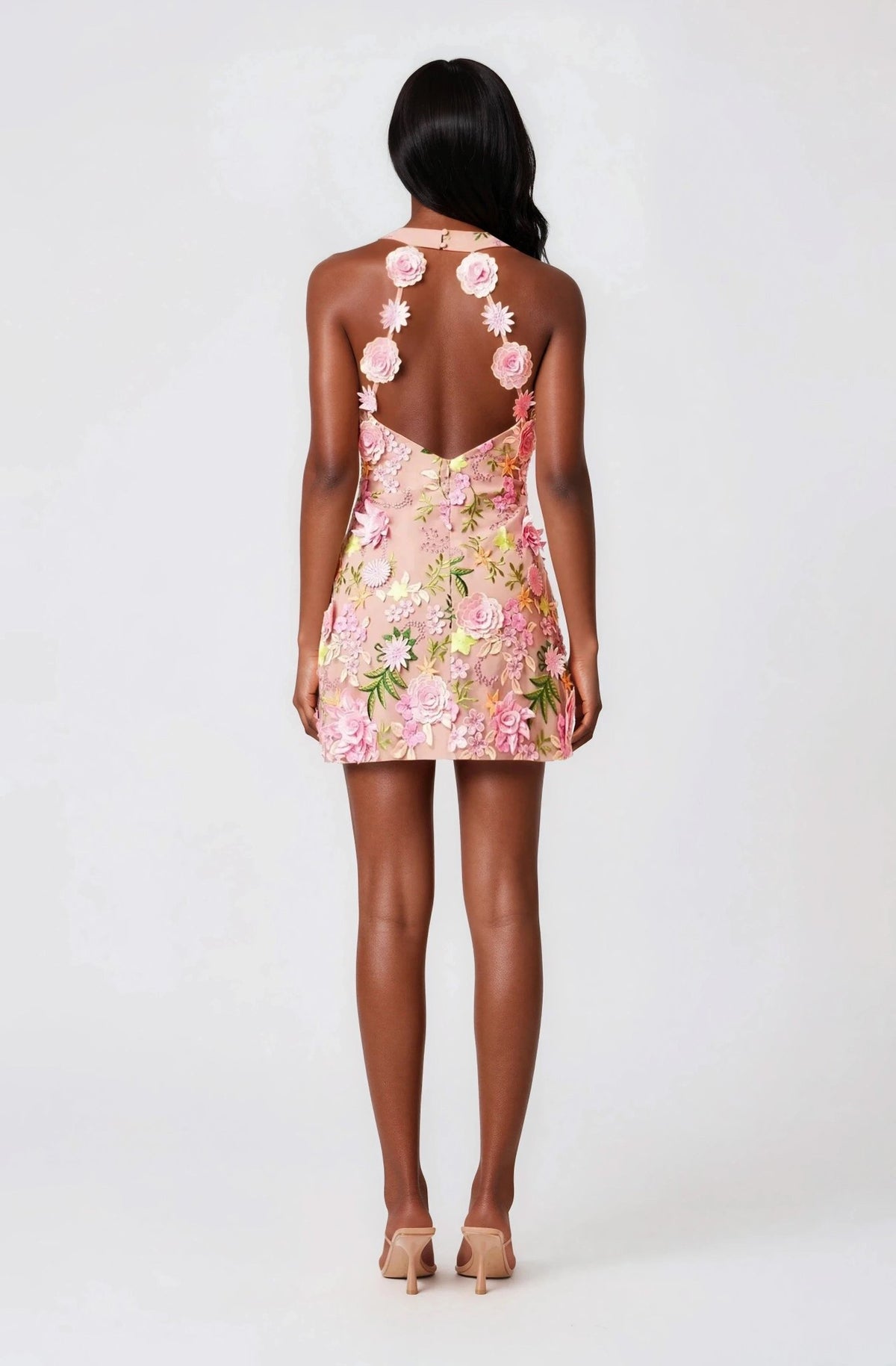 Aella Party Mini Dress - Pink