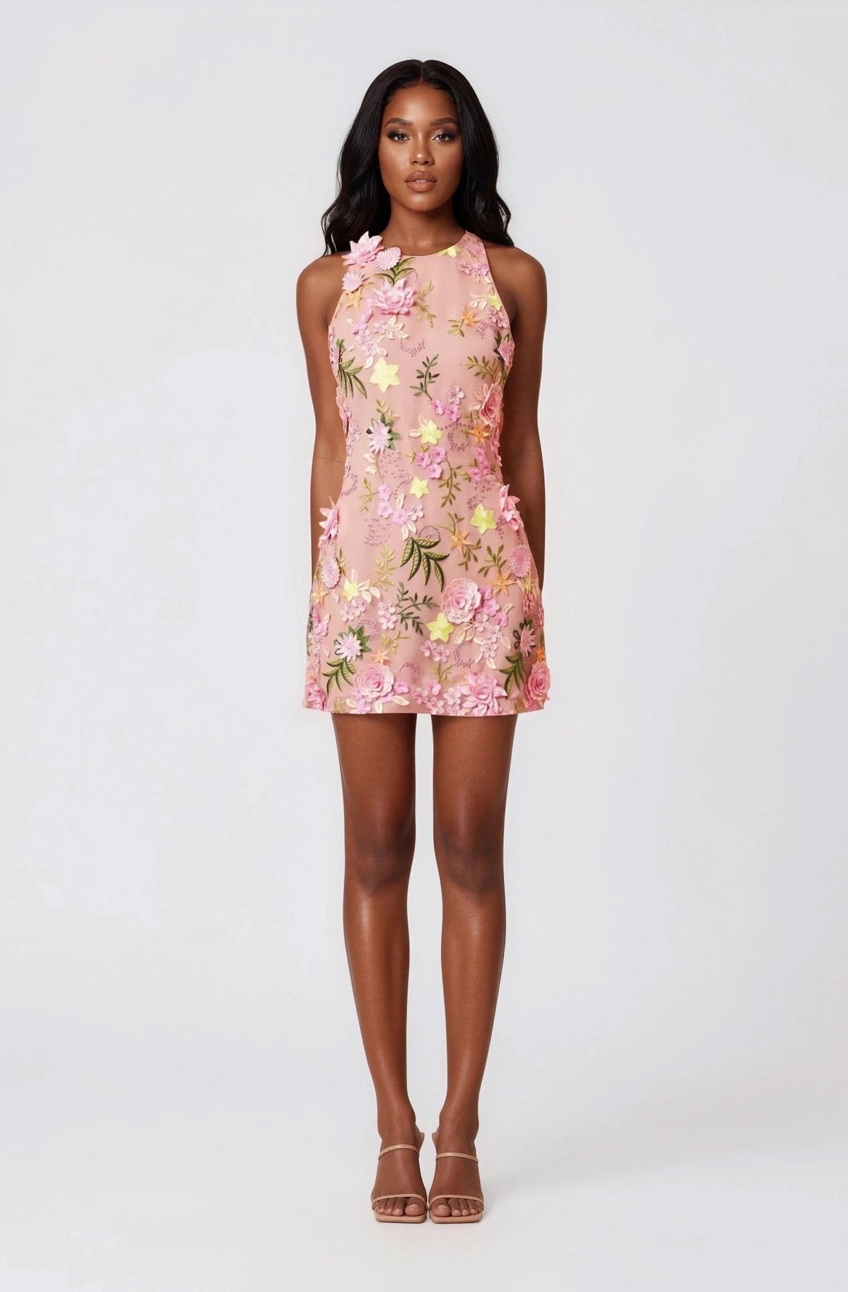 Aella Party Mini Dress - Pink