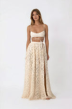 Amare Maxi Skirt - Vanilla Cream