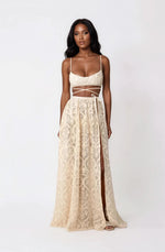 Amare Maxi Skirt - Vanilla Cream