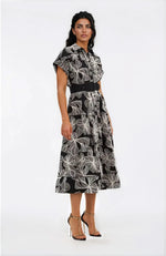 Amira S/S Midi – Black