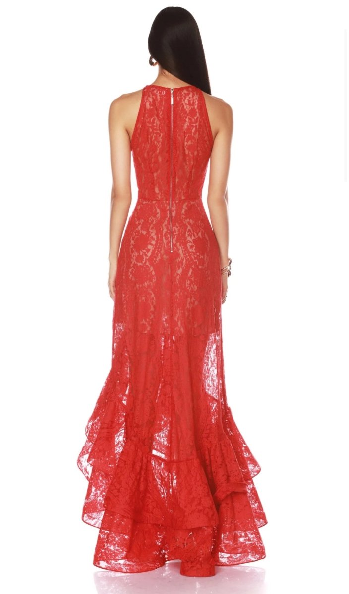 Bronx and Banco - Sicilia Red Maxi Dress