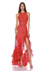 Bronx and Banco - Sicilia Red Maxi Dress